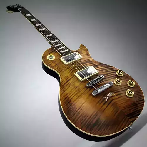 Gibson Les Paul Joe Perry signature  3D model