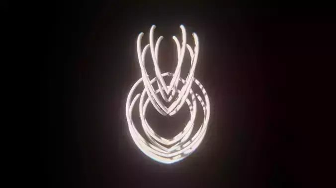 Abstract statue Knot