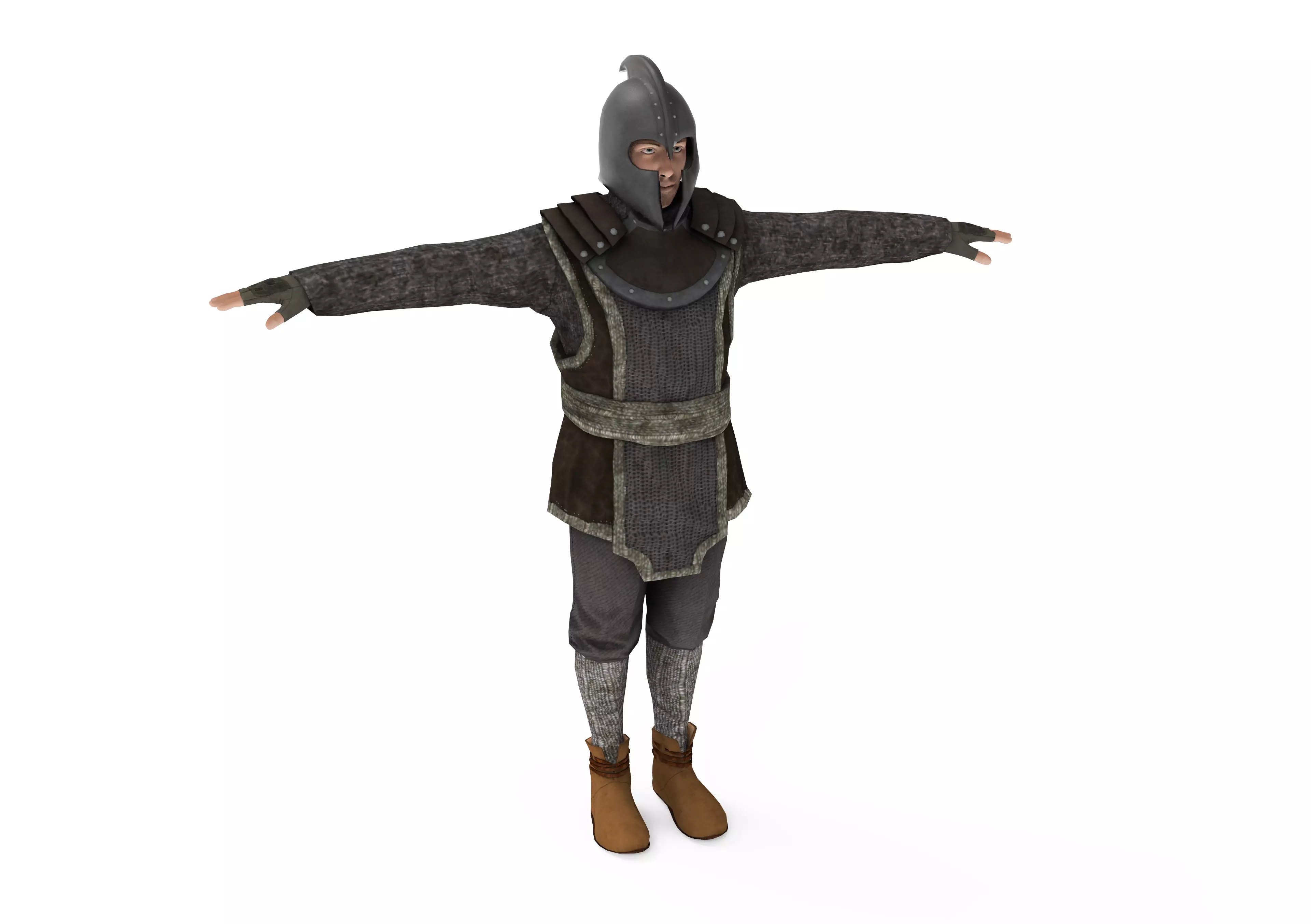 3D model Armor Solider Game Ready VR / AR / low-poly rigged | CGTrader