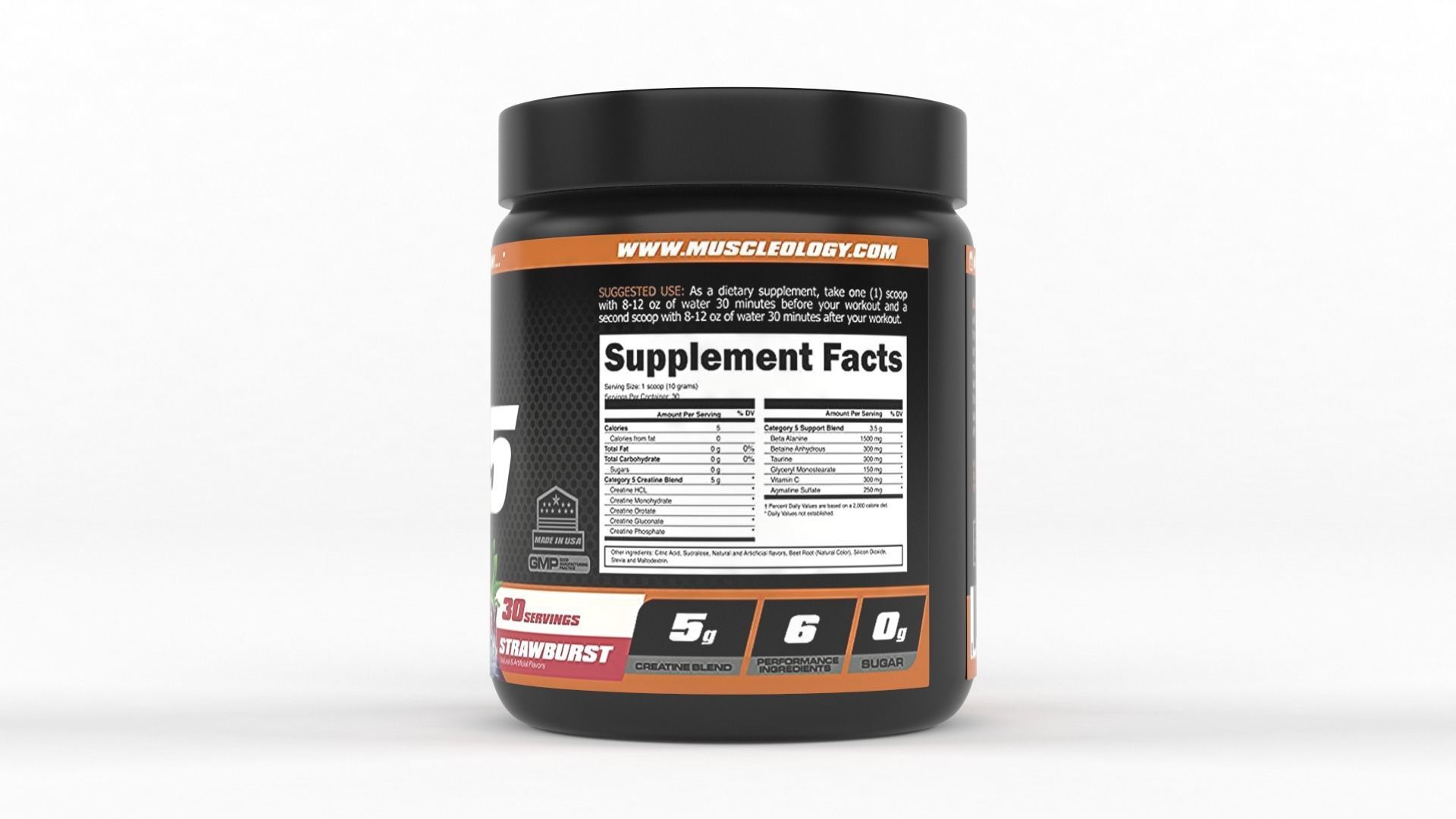 Protein Powder 3D model_3