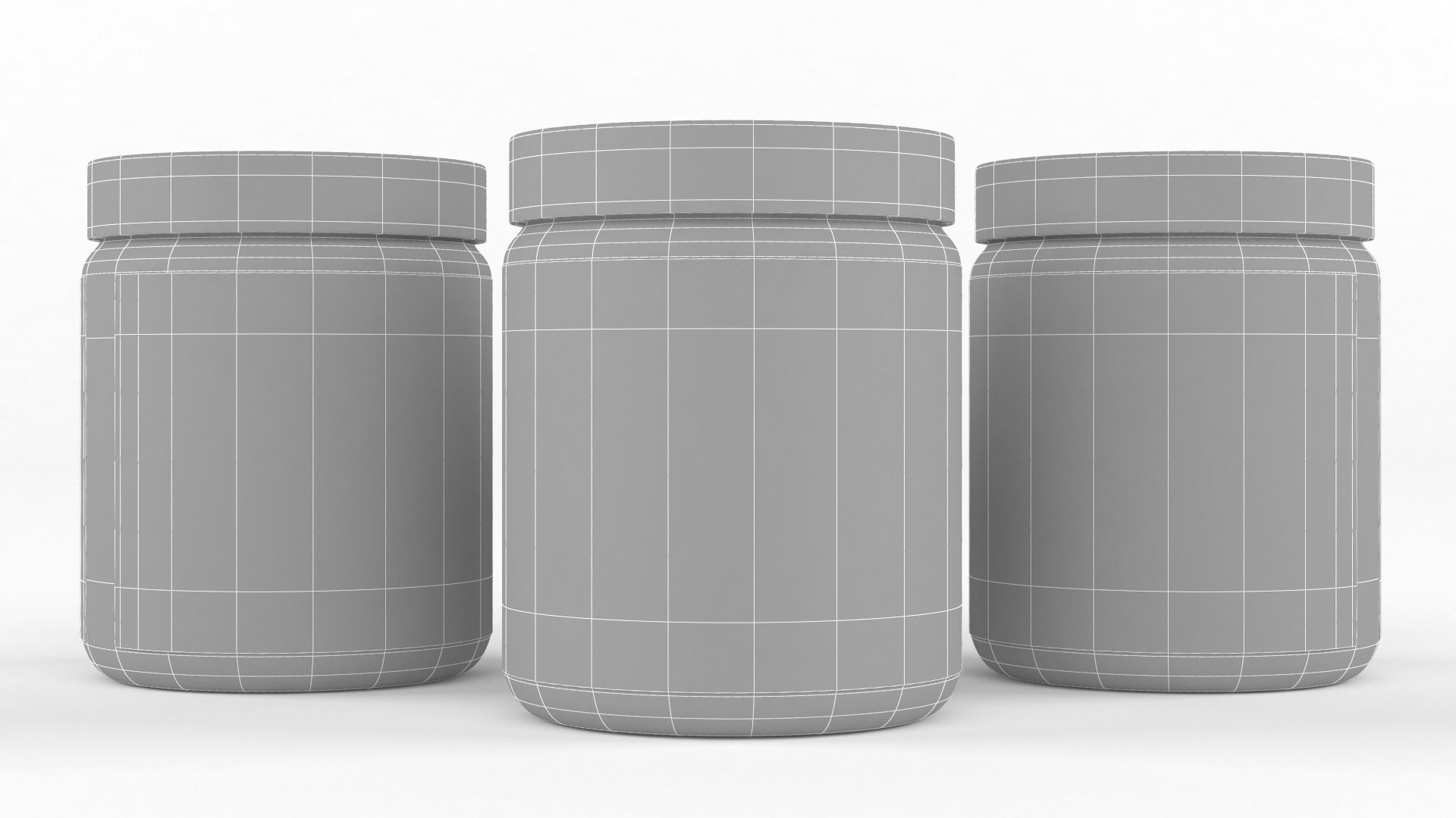 Protein Powder 3D model_6