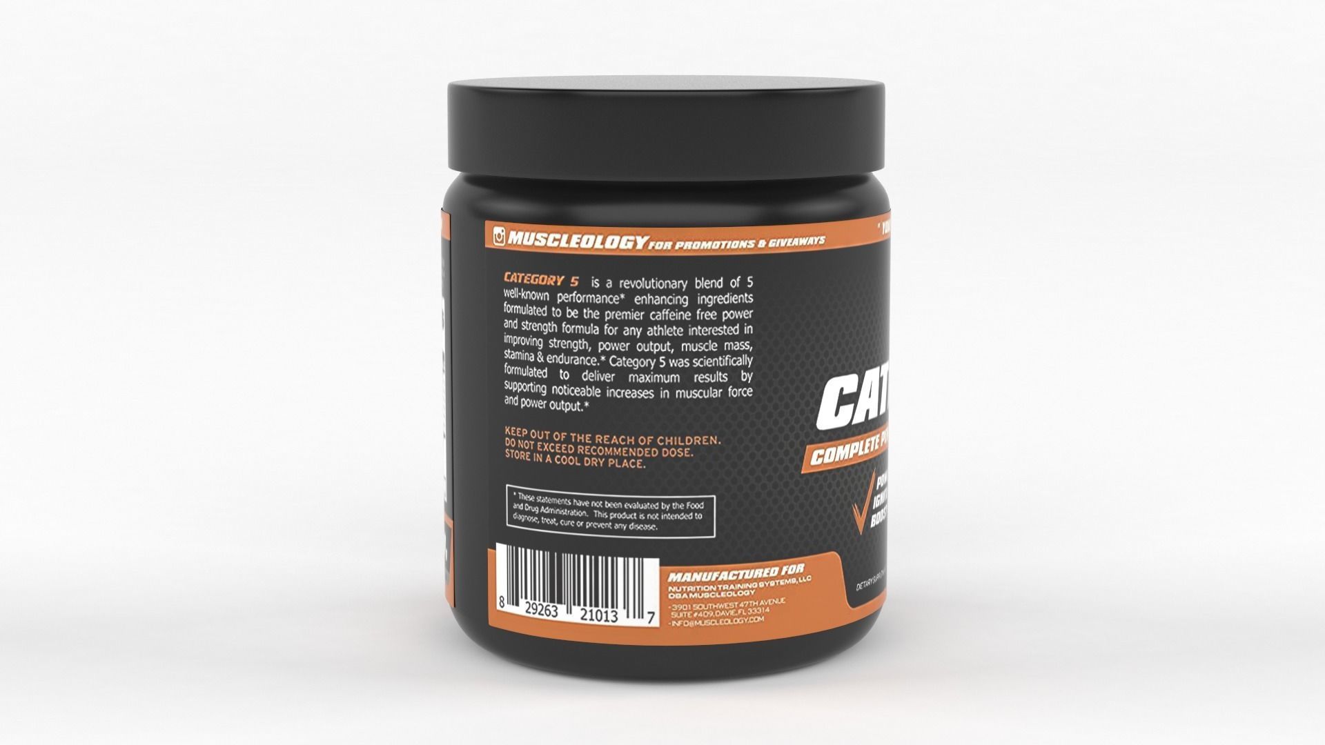 Protein Powder 3D model_2