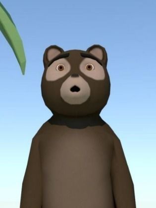 Low Poly Bear Rig 3D model Low-poly 3D model_5