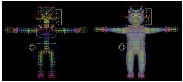 Low Poly Bear Rig 3D model Low-poly 3D model_7