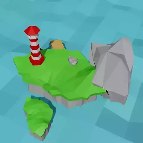 Minimalistic lighthouse