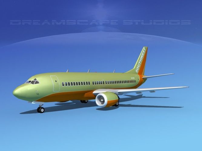 Boeing 737-300 Southwest Airlines 2 3D model