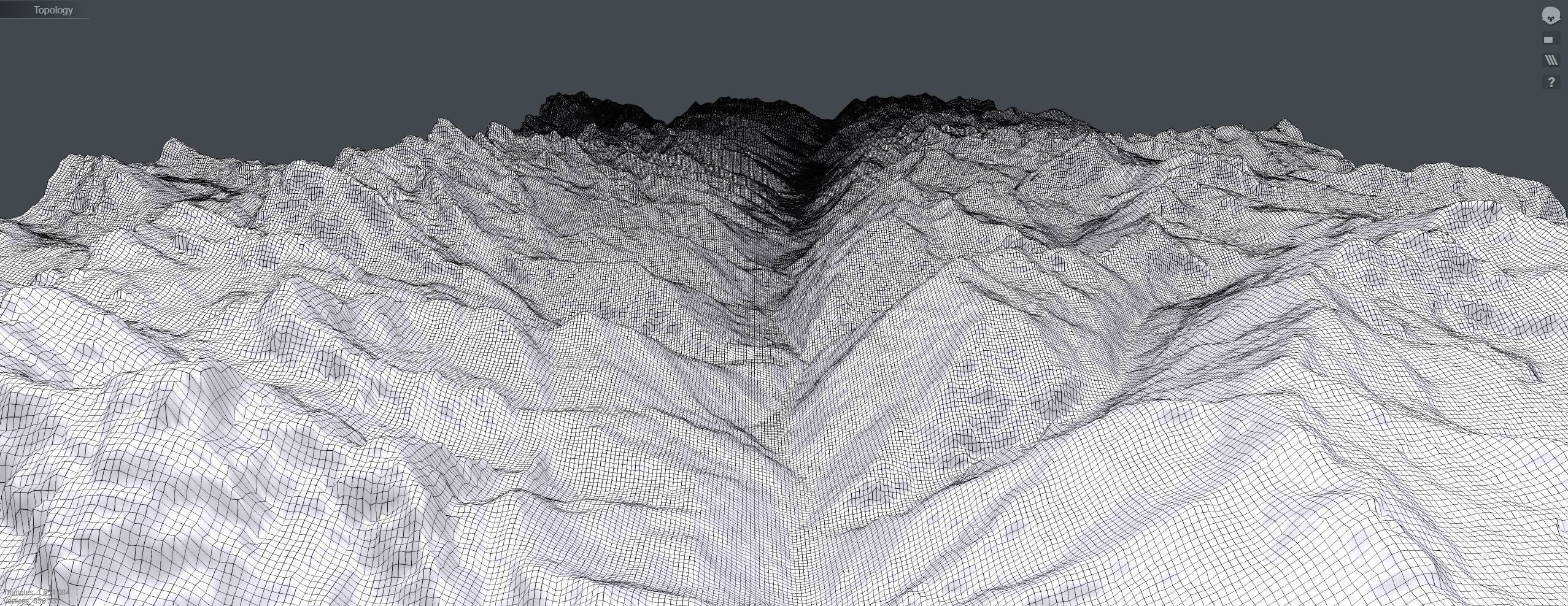 Mountain landscape Lkhundze Tibet Autonomous Region 3D model_8