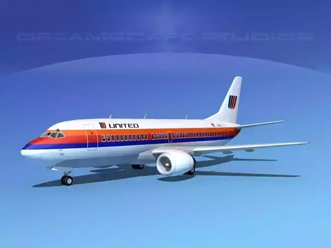 Boeing 737-300 United Airlines 2