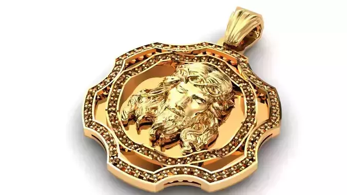 JESUS PENDANT CHARM -DIJE DE JESUS 3D print model