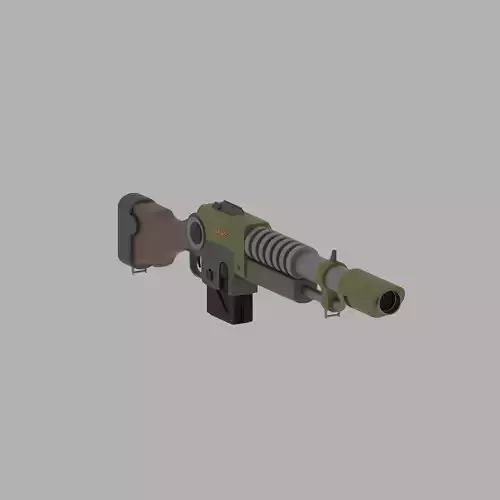 Lasgun Lucius    Warhammer 40k Free 3D model