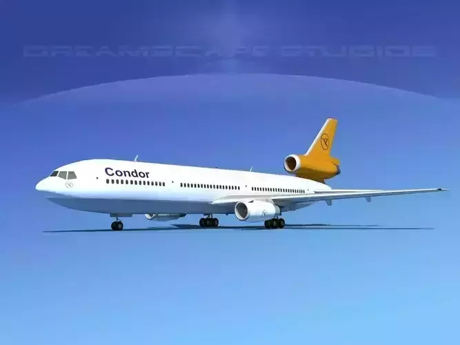 Douglas DC-10 Condor 3D model