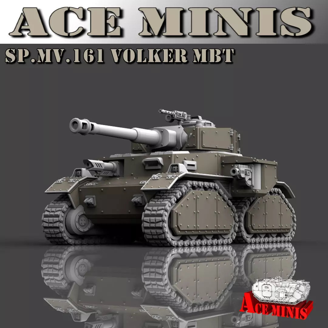 SPMV 161 VOLKER MBT V2 3D print model_0