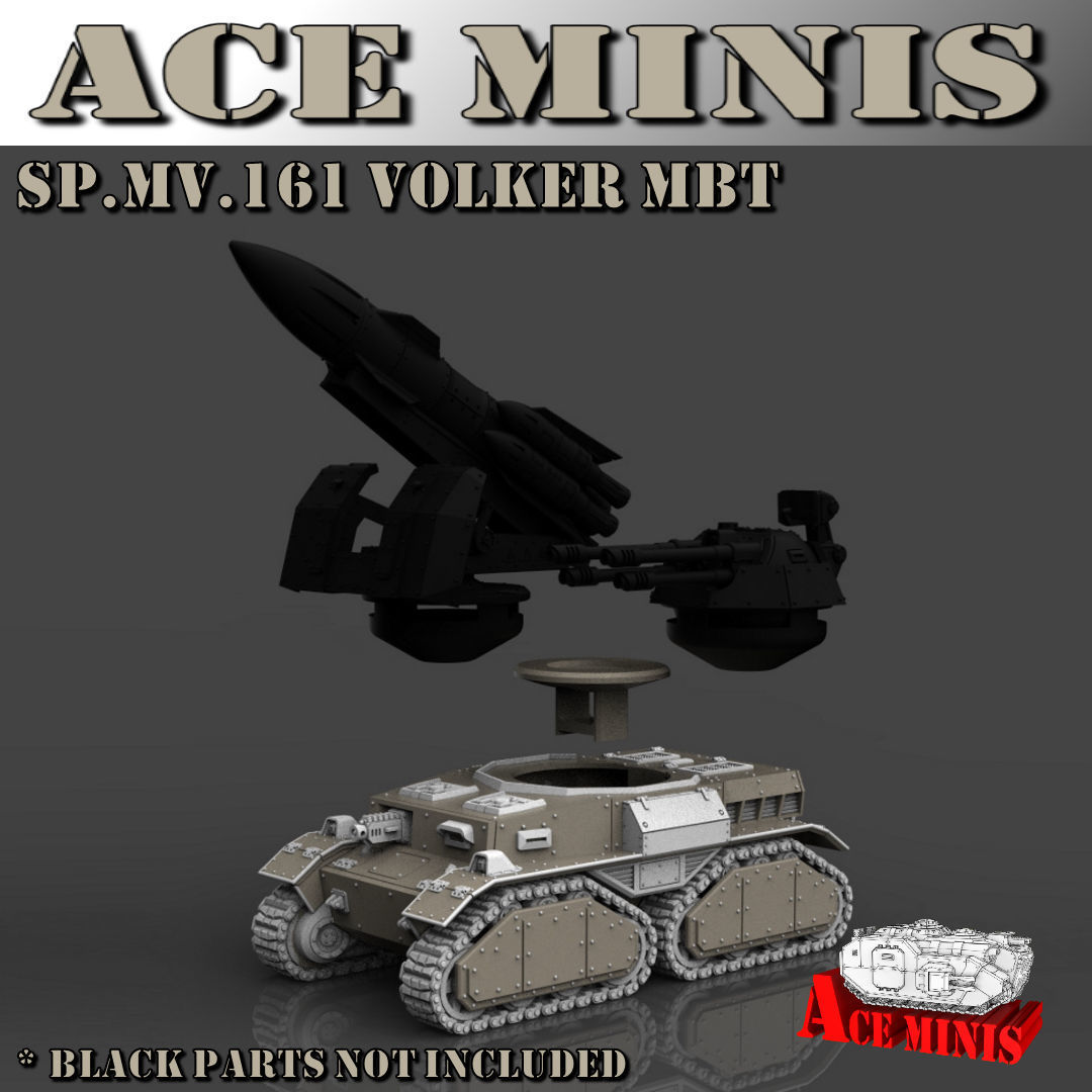 SPMV 161 VOLKER MBT V2 3D print model_7