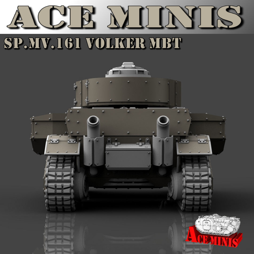 SPMV 161 VOLKER MBT V2 3D print model_5