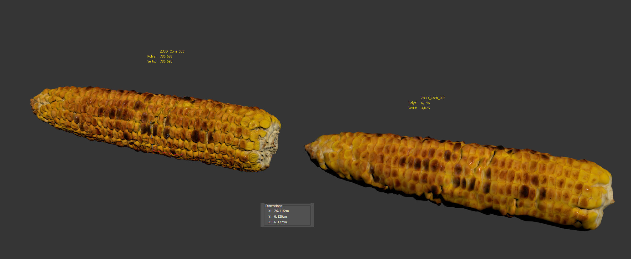 Corn  3D model_8