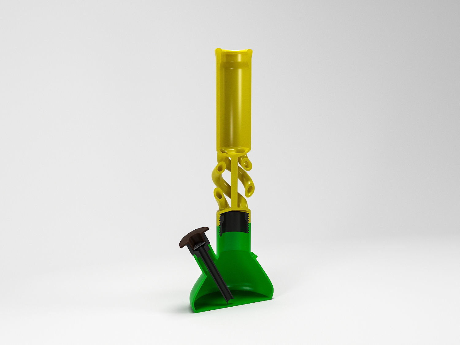 Modular Water Pipe 3D print model 3D print model_3