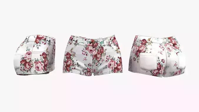Floral Summer Shorts