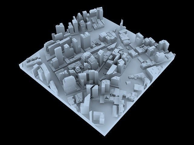 3D CITY PUZZY-2 3D print model