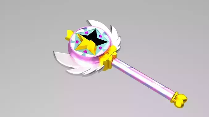Star vs the forces of evil 2nd magic wand 3D print model