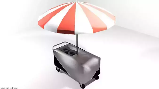 Trade Trolley - Type 1 3D model
