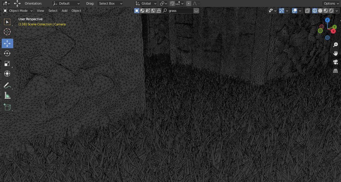 wood heaps array - scanned 3D model_7