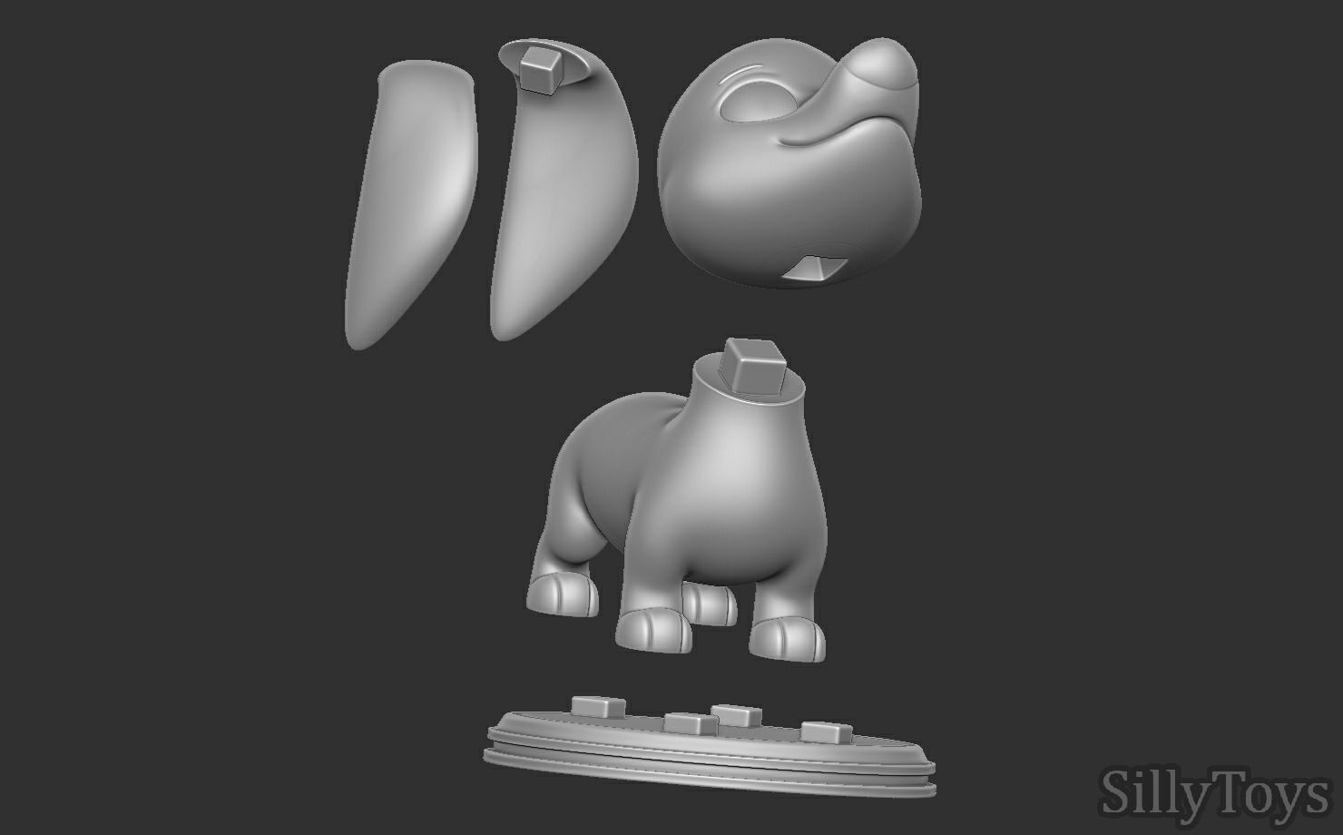 Liberty - PAW Patrol The Movie 3D print model_4