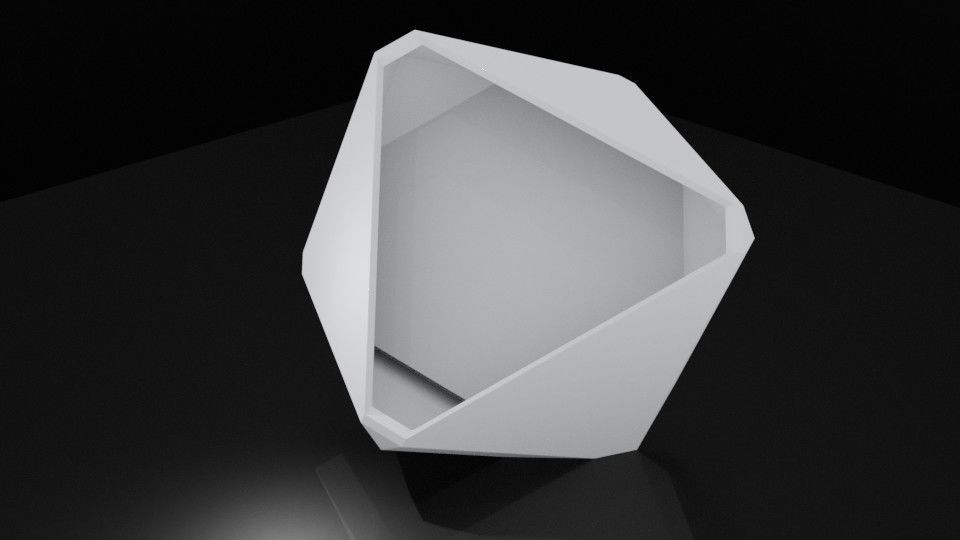 Geometric Flower Planter base Free 3D print model_1