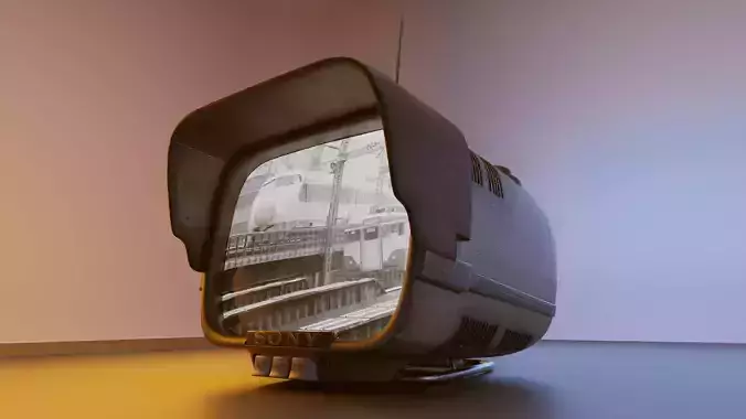 Sony TV8-301 - 1960 3D model