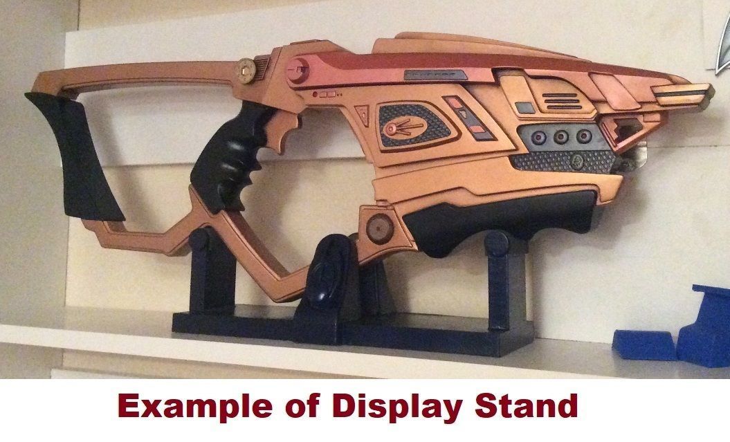 Bajoran Phaser Rifle with strap fittings 3D print model_15