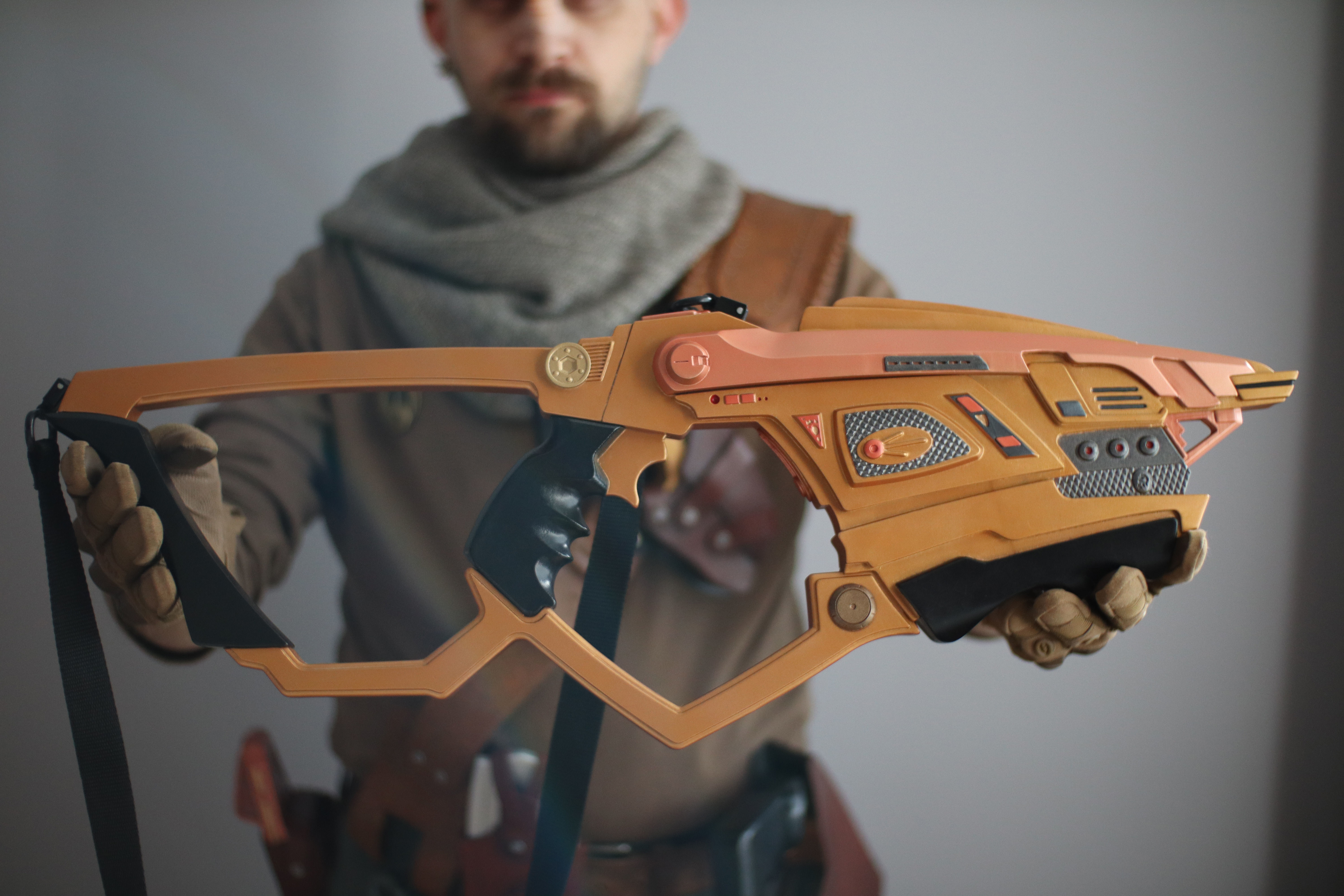 Bajoran Phaser Rifle with strap fittings 3D print model_13