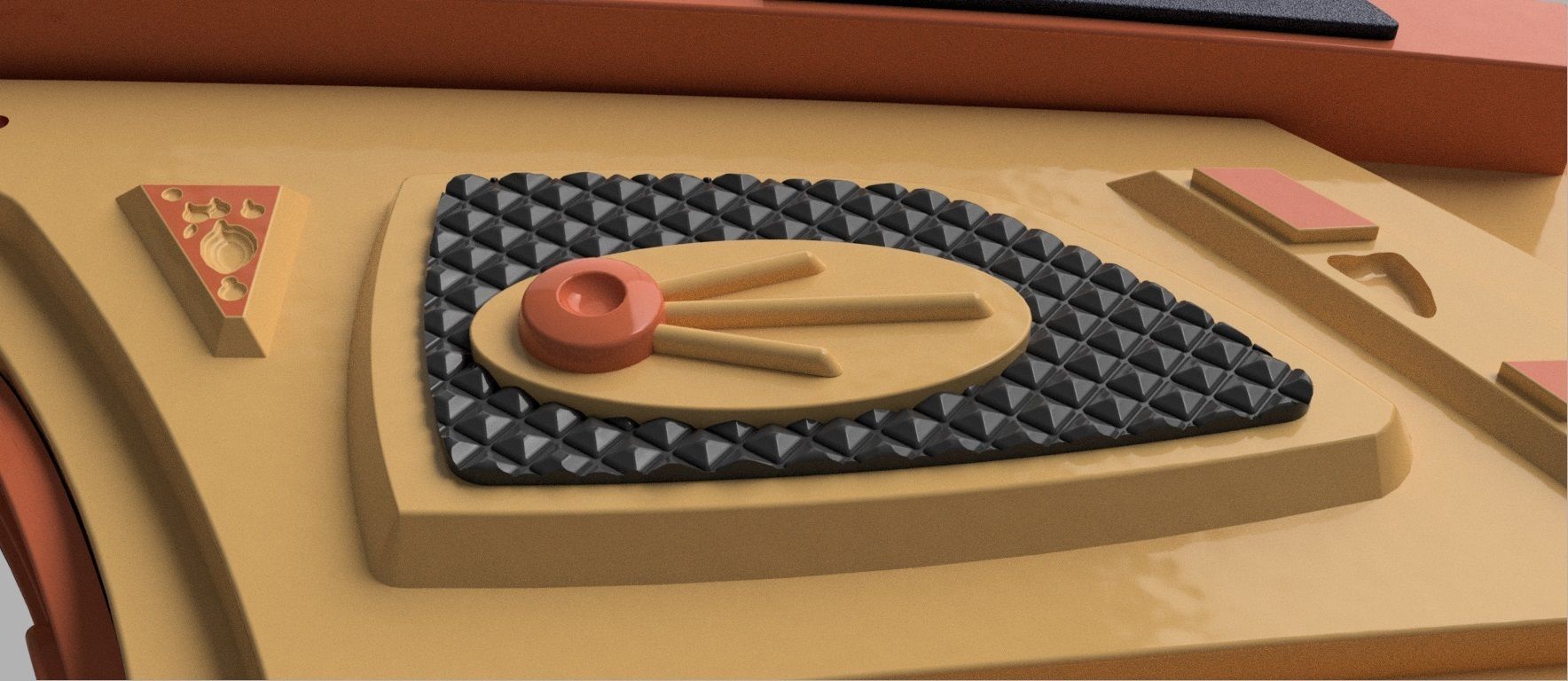 Bajoran Phaser Rifle with strap fittings 3D print model_6