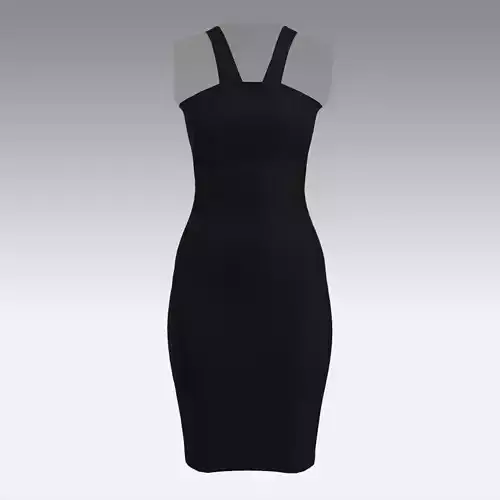 dress black matte look