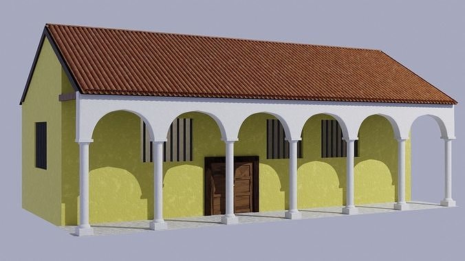 House Hacienda 3D model