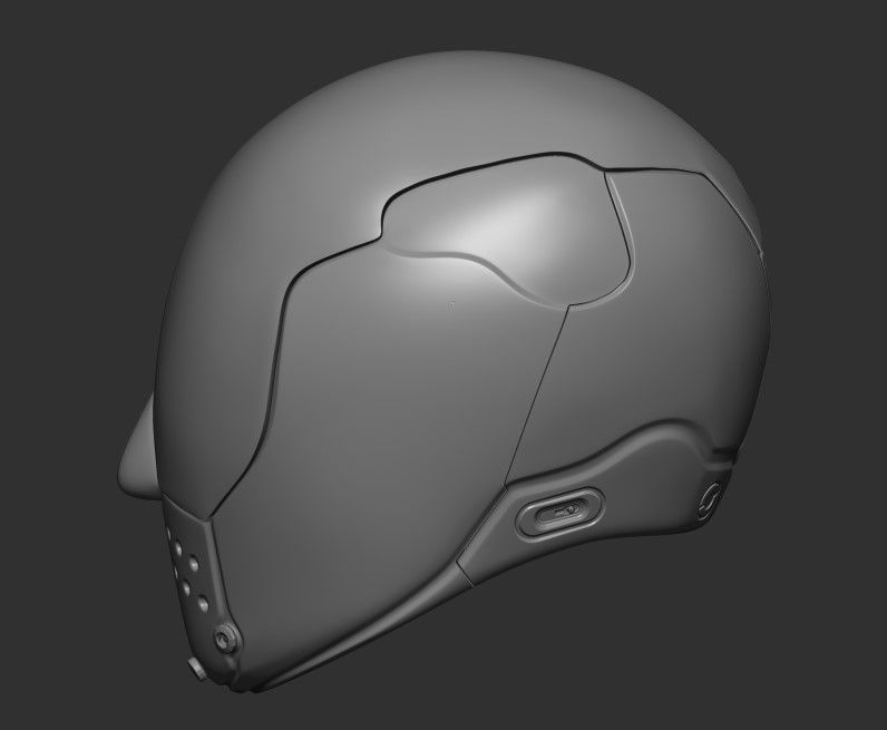 Ruiner Helmet Costume Made 3D print model_3