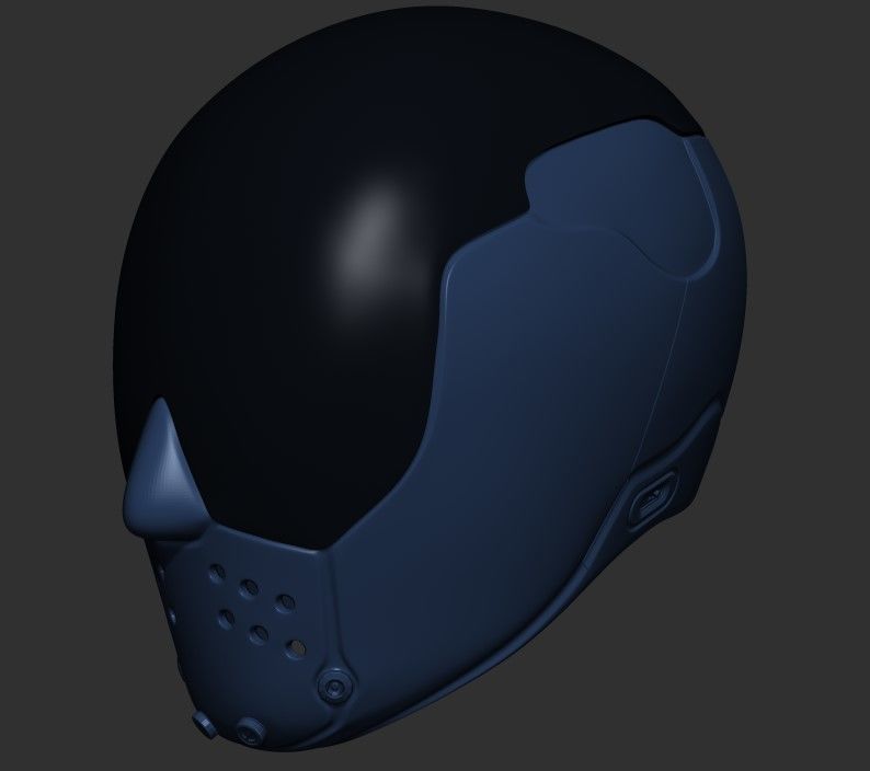 Ruiner Helmet Costume Made 3D print model_5