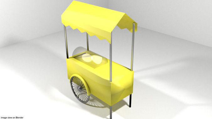 Trade Trolley - Type 2 3D model