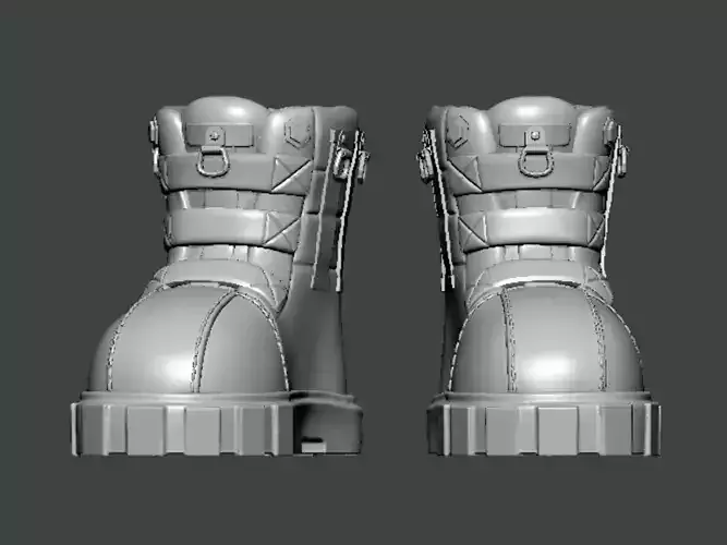 3D Model-SHOES0005 boots