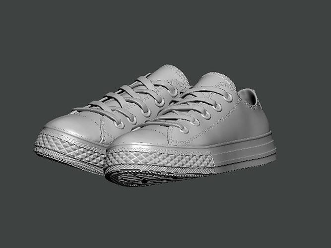 3D Model-SHOES0006 chuck taylor all star ox 3D print model