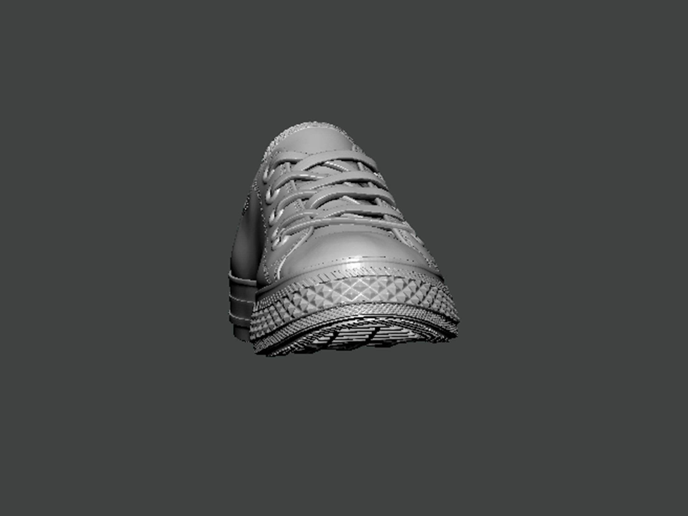 3D Model-SHOES0011 converse chuck taylor all star low 3D print model_1