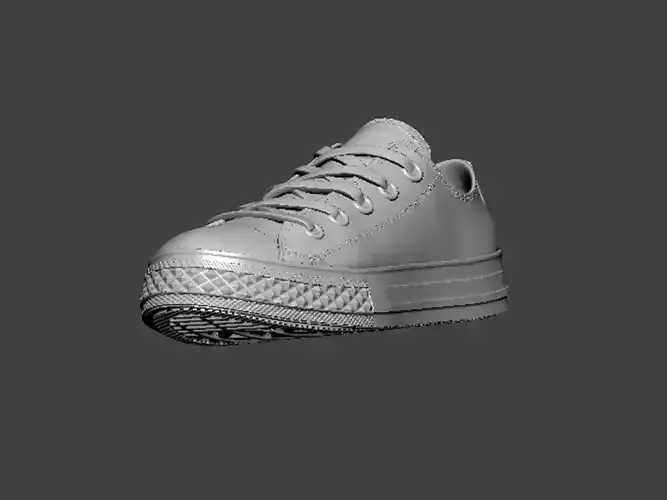 3D Model-SHOES0011 converse chuck taylor all star low