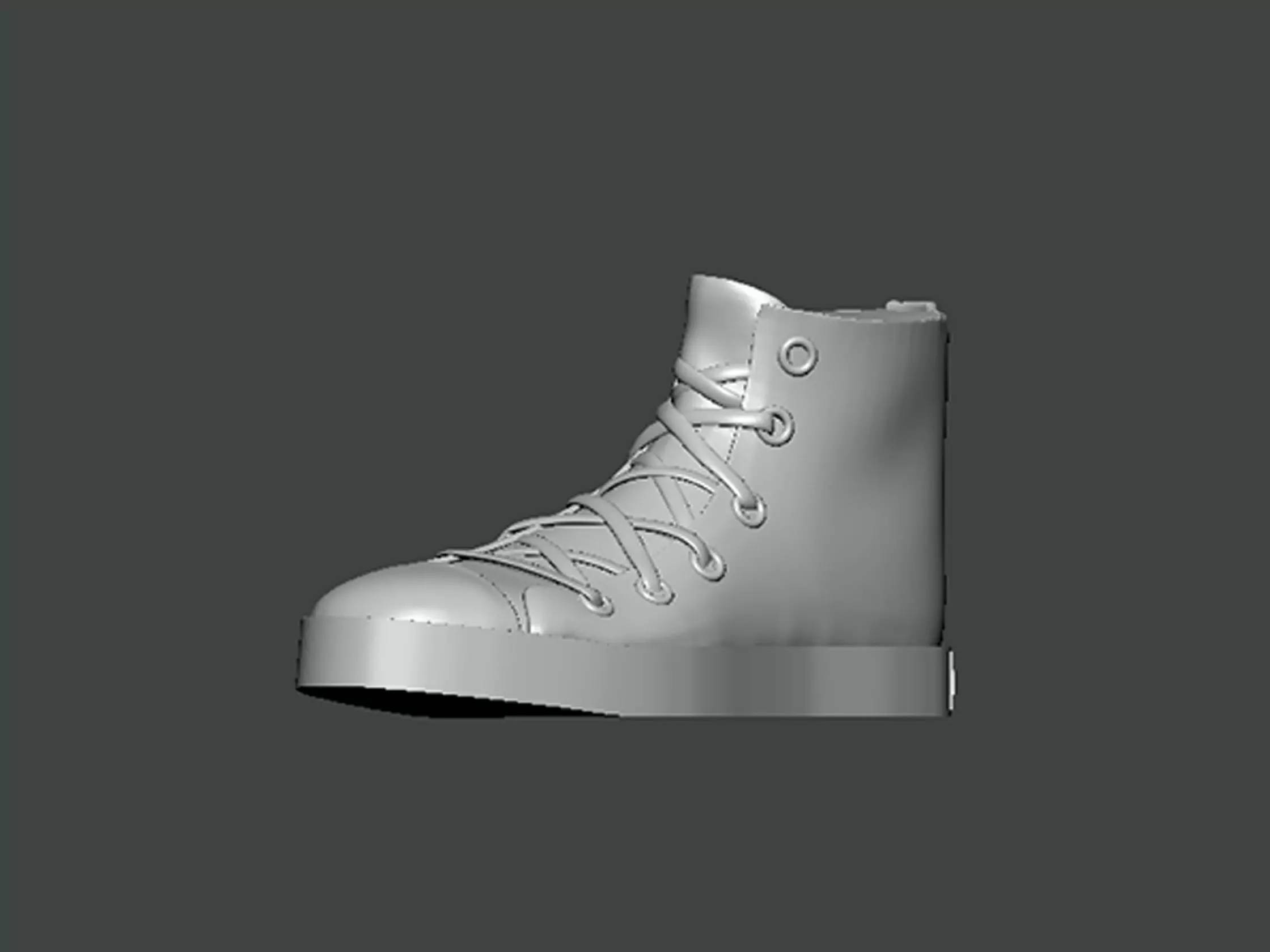 3D Model-SHOES0015 sneaker 3D print model