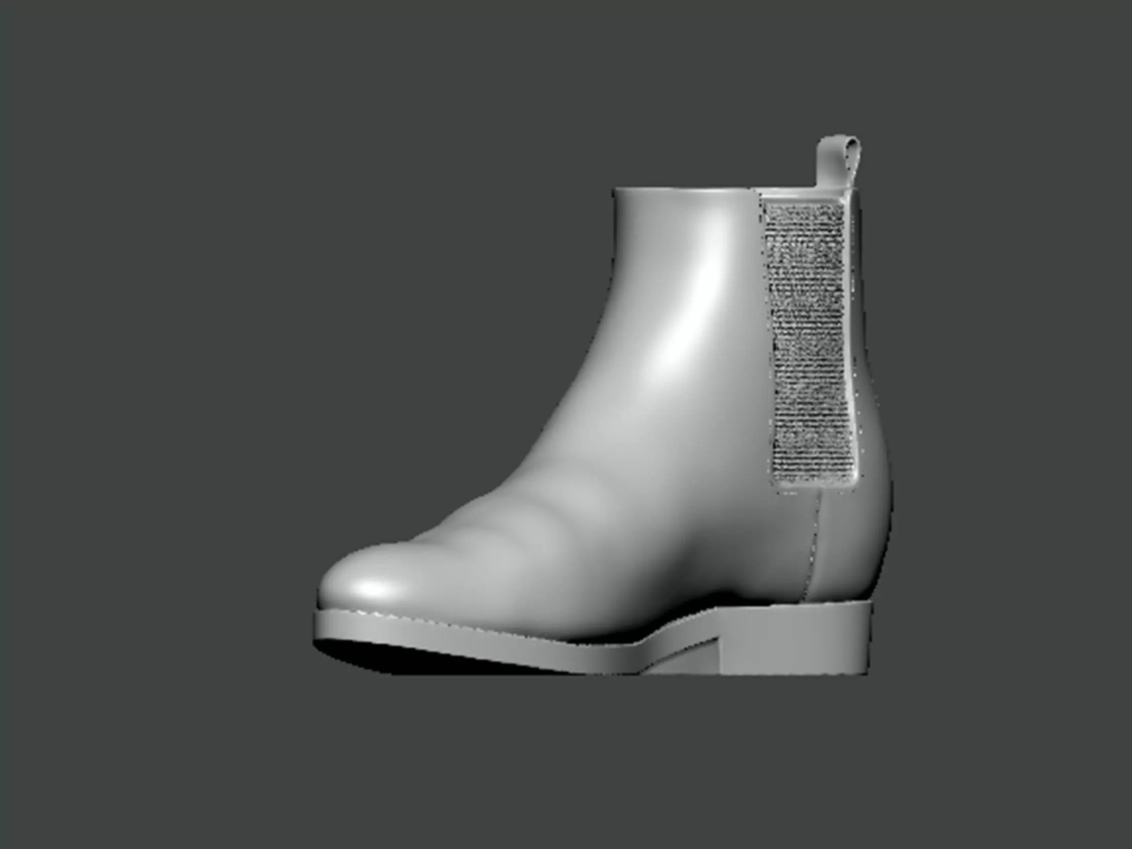 3D Model-SHOES0016 chelsea boot 3D print model