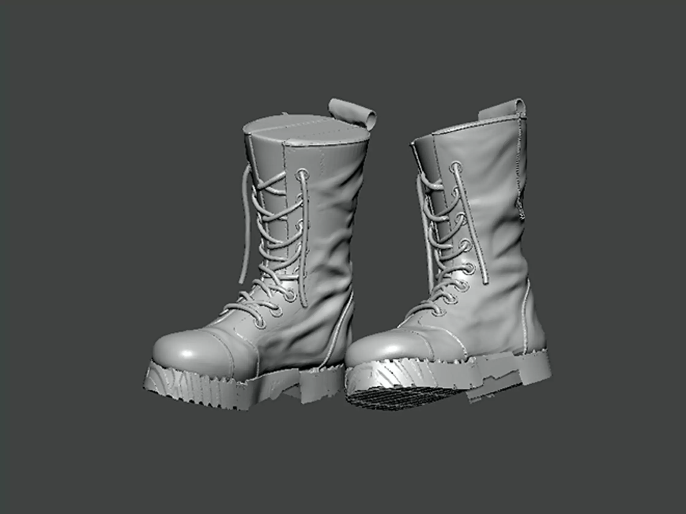 3D Model-SHOES0025 boot 3D print model