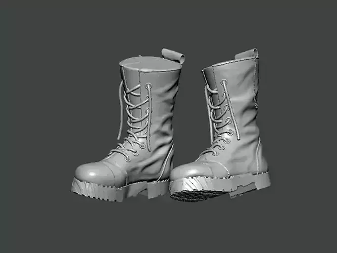 3D Model-SHOES0025 boot