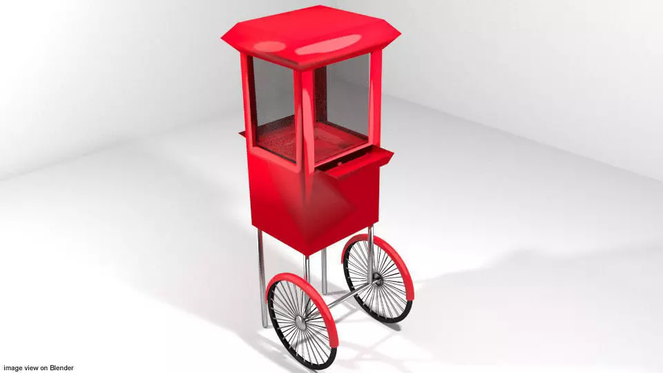 Trade Trolley - Type 3 3D model