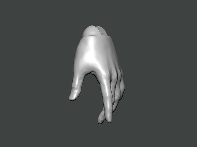 3D Model-HAND0005 hand 3D print model