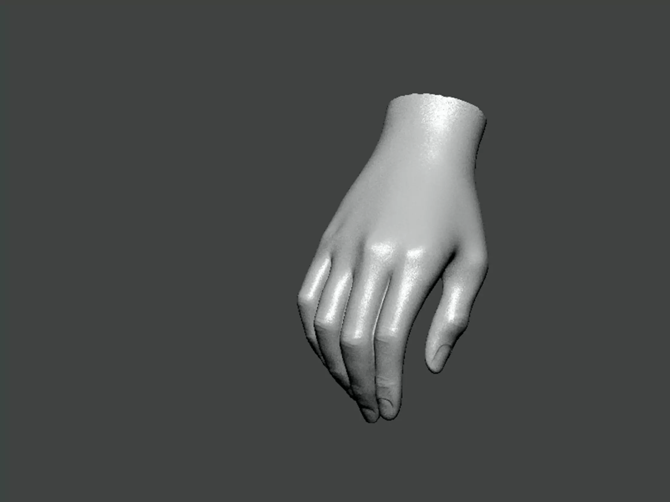 3D Model-HAND0018 hand 3D print model