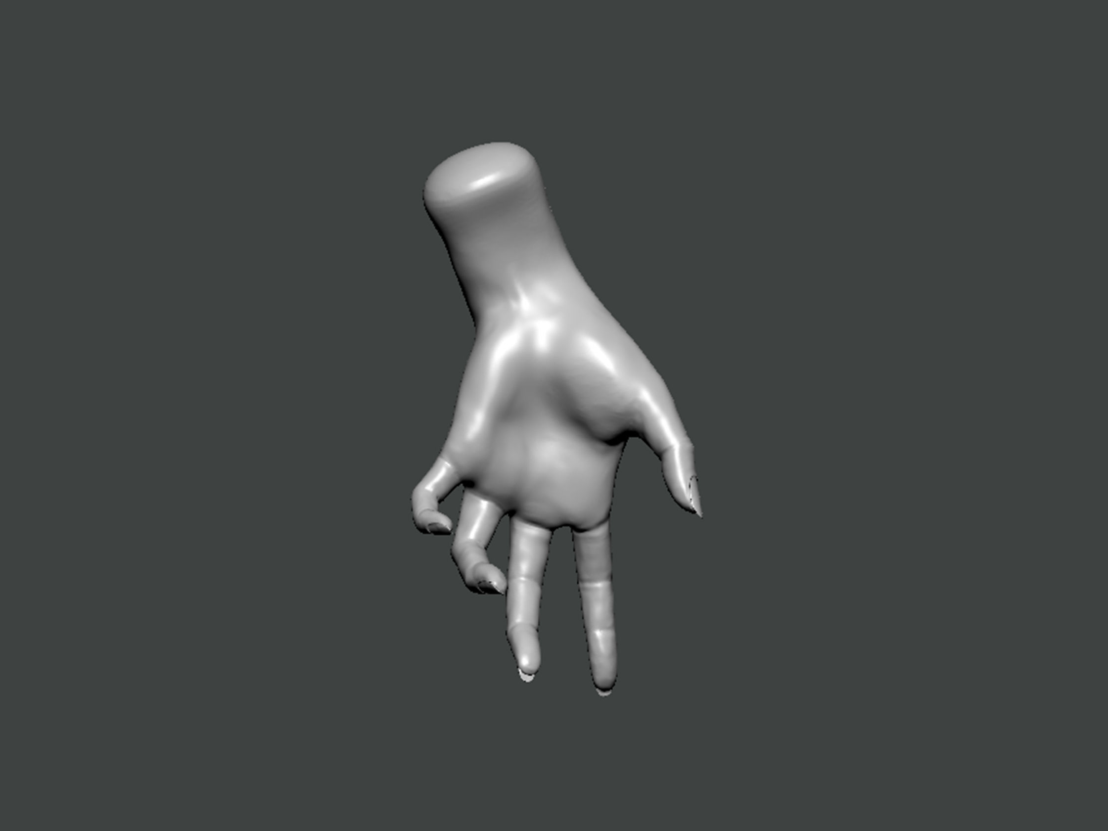3D Model-HAND0020 hand 3D print model_3