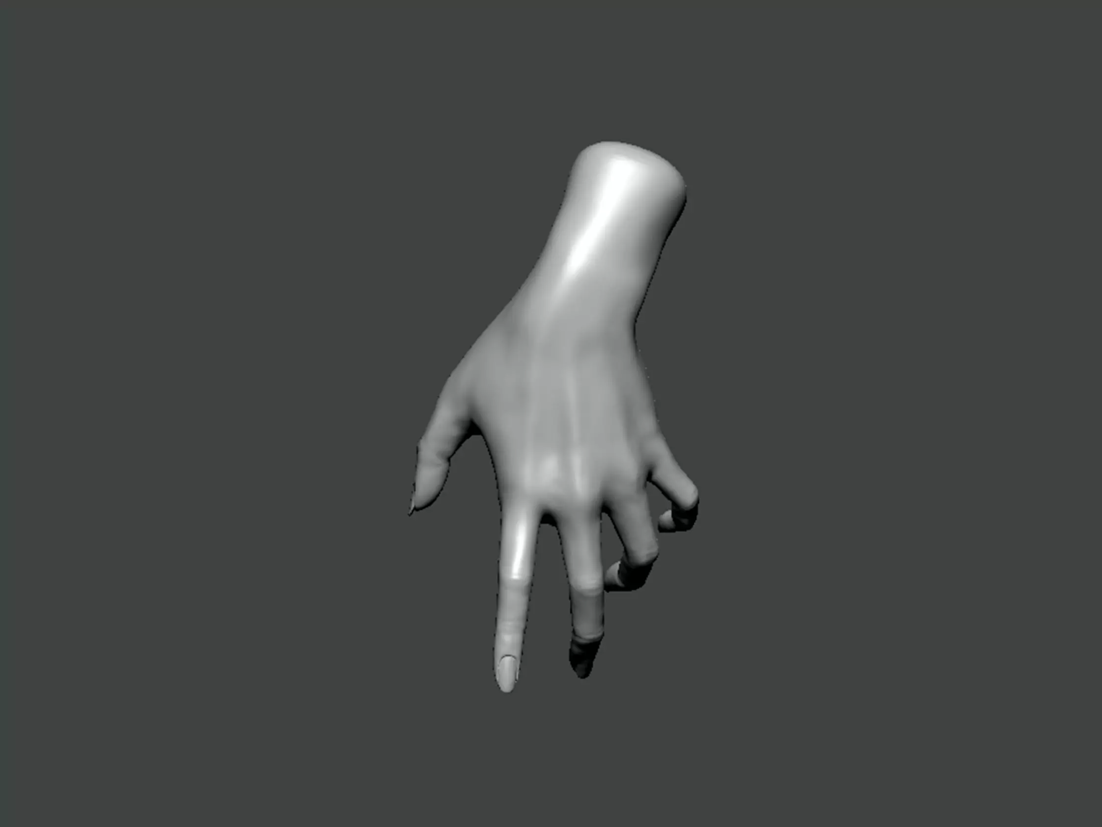 3D Model-HAND0020 hand 3D print model_0