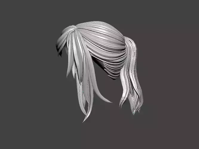 3D Model-HAIR0006